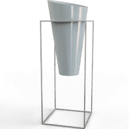 Pot Hanging angled top metal frame