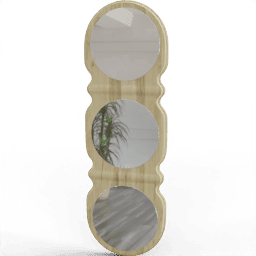 Mirror Curved tripple circular