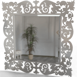 Mirror Ornate square