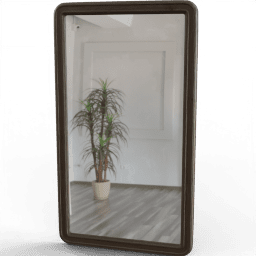 Mirror Rectangular round corners groove B