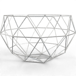 Basket Geometric metal wire