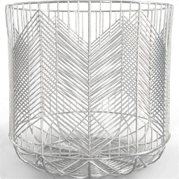 Basket Round geometric wire