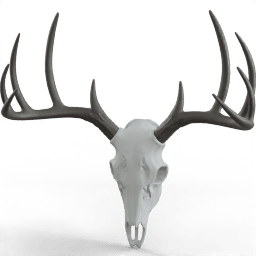Head Decorative deer skull