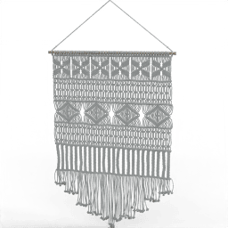 Knit Hanging macrame wide