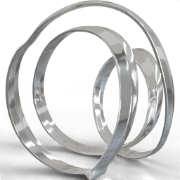 Sculpture Brass spiral