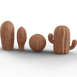 Sculpture Cactus set