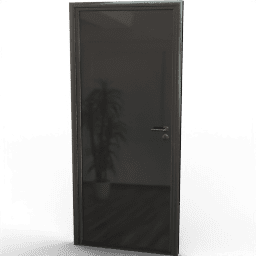 Door One panel plastic 90x210