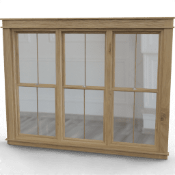 Window Square 3 wide