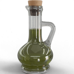 Oil Olive decorative glass
