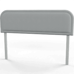 Bed Headboard Low profile velvet
