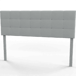 Bed Headboard Square tufted low profile