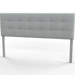 Bed Headboard Square tufted mid rise