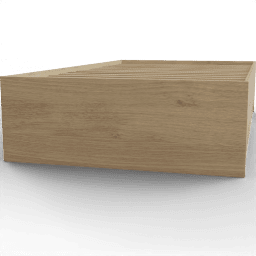 Bed Wood storage bed