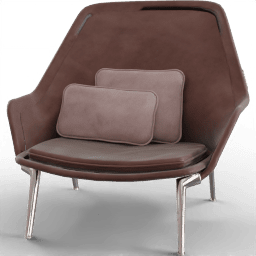 Armchair Vitra egg velvet