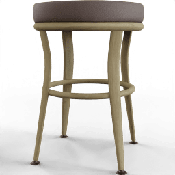 Chair Bar round wooden