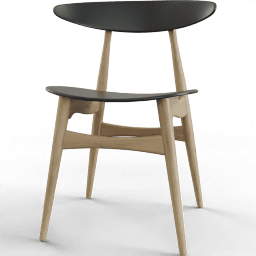 Chair Dining scandinavian wood plastic seating