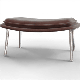 Footchair Vitra velvet