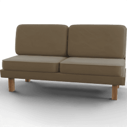 Sofa 2Seat Upholstered A
