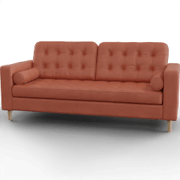 Sofa Tufted square arm
