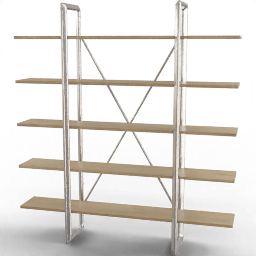 Bookshelf Frameless wide