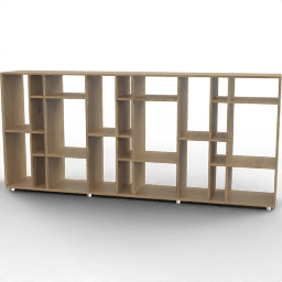 Bookshelf Maze wide