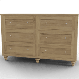 Dresser 6 drawer
