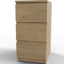 Dresser Malm 3 drawers thin