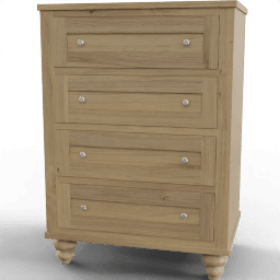 Nightstand 4 drawer dresser