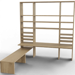 Shelf Table wooden