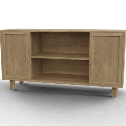 Sideboard Echo open two cabinets