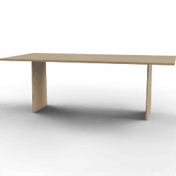 Table Dining minimalistic rectangular