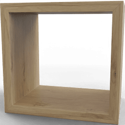 Table Side box empty