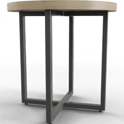 Table Side round legs
