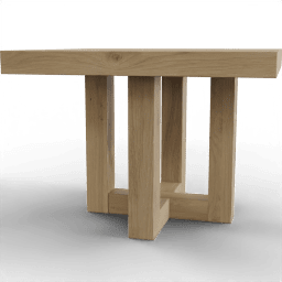 Table Side square low legs
