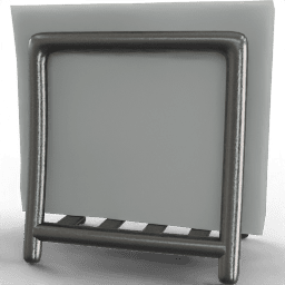 Napkin holder Simple metallic filled