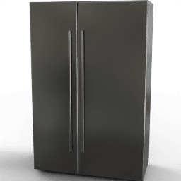 Fridge American Brushed metal