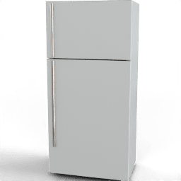 Fridge Single door plastic coated