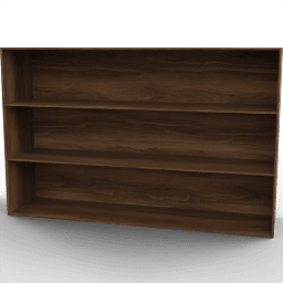 Cabinet Wall Chalet shelves single