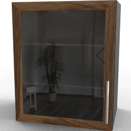 Cabinet Wall Kara single glass