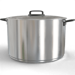 Cookware Aura pot medium handles lid