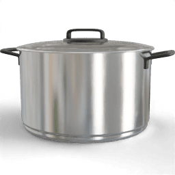 Cookware Aura pot small handles lid