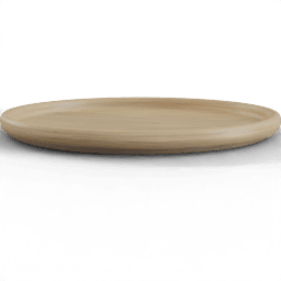 Accessories Timberserve tray circle wooden