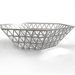 Bowl Geometric hex A