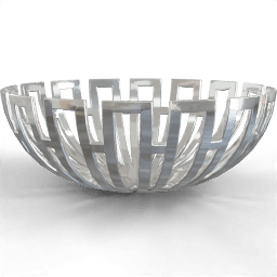 Bowl Gold geometric