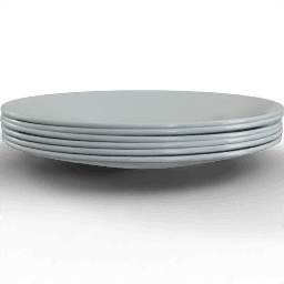 Dinnerware Zimax plate stacked