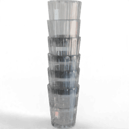 Drinkware Glass water B stacked