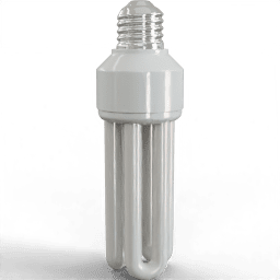 Light Bulb fluorescent medium 3dent