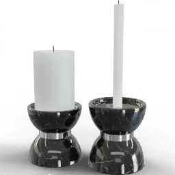 Candle holder Hourglass set