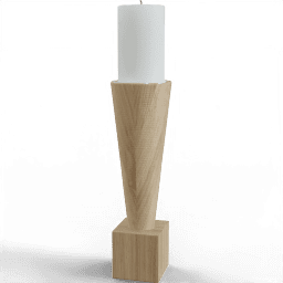 Candle holder Inverted cone A