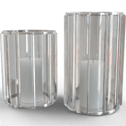 Candle holder Pillar lantern set